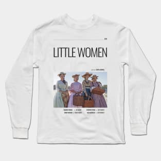 Little Women - Movie Poster - Greta Gerwig Long Sleeve T-Shirt